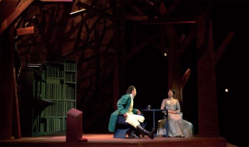 L’Otage, de Paul Claudel, encenação de Bernard Sobel.