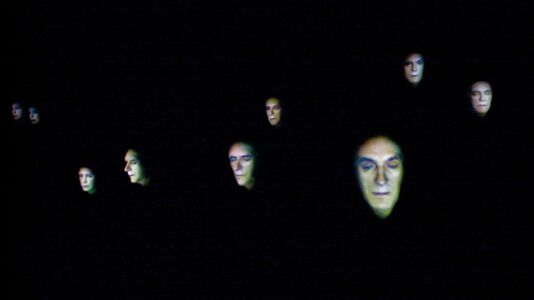 Les aveugles. Encenação de Denis Marleau