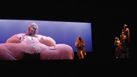 Ligne de fuite, encenação de Philippe Genty