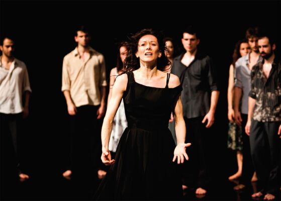 A sagração da Primavera, coreografia de Olga Roriz para a Companhia Nacional de Bailado